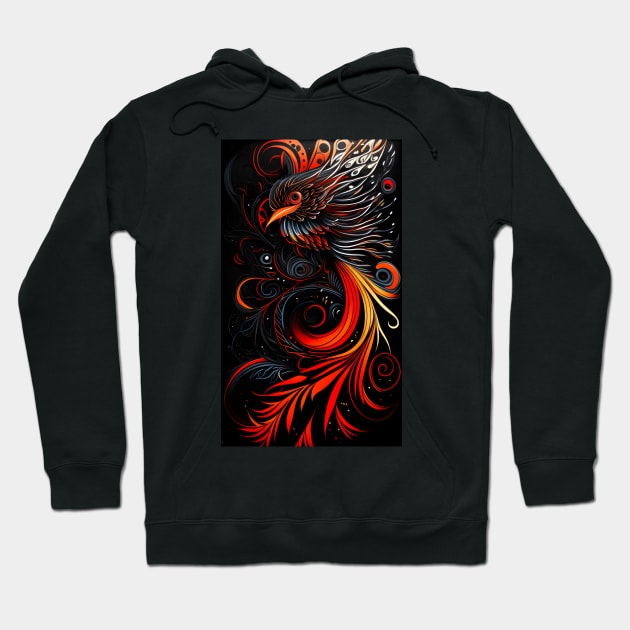 Firebird Hoodie by Mistywisp